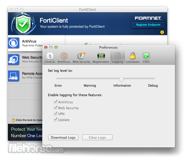 Forticlient Standalone Installer